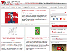 Tablet Screenshot of amoureuxauban.net